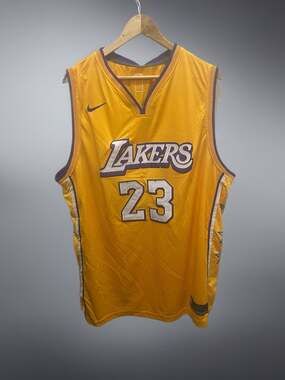 Nike LeBron James Los Angeles Lakers Lore Series 'City Edition' Authentic Jersey